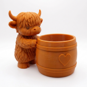 Alternative view of Cow Barrel Planter