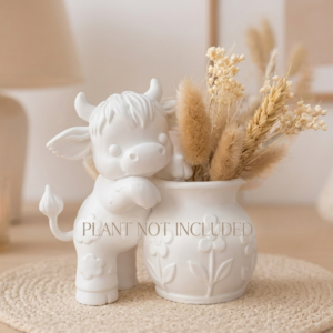Cow with a Vase