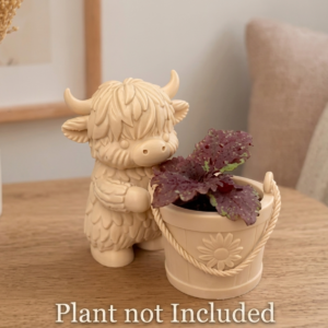 Cow Guy Buddy Planter