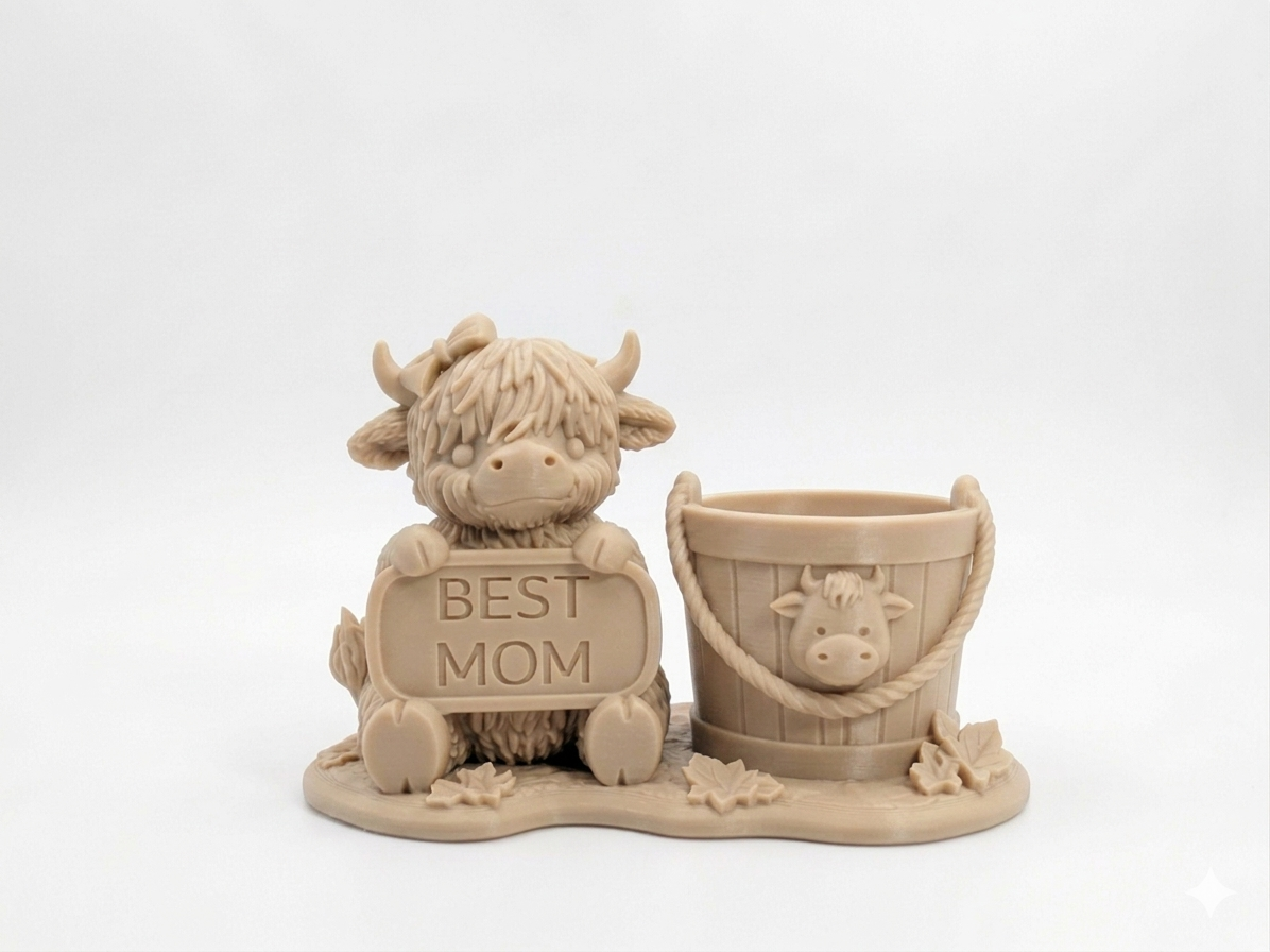 Cow Best Mom Planter - Image 10