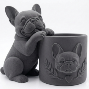 Alternative view of Frenchie Planter