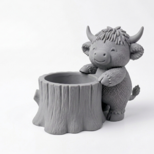 Alternative view of Cow Tree Stump Planter