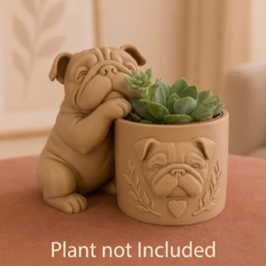 English Bulldog Planter