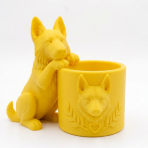 Alternative view of German Shepherd Planter