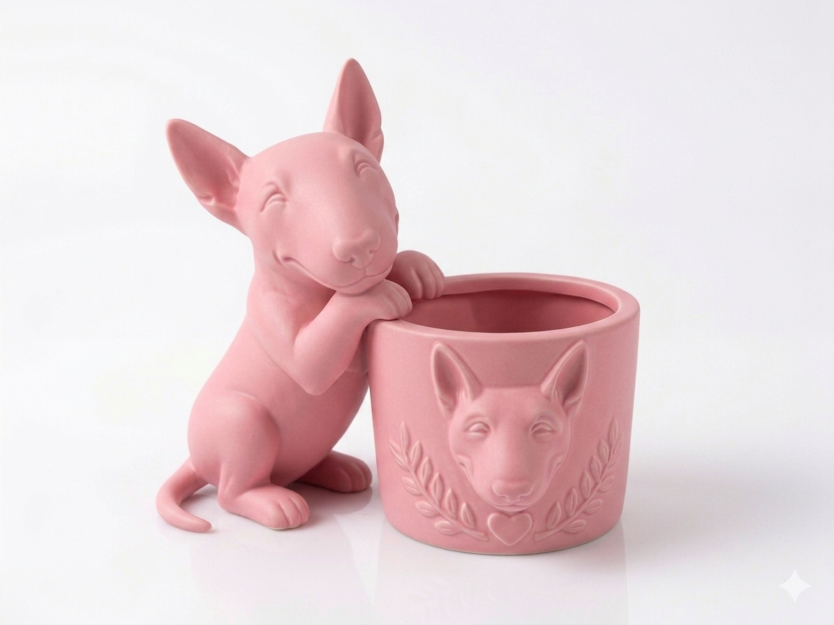 Bull Terrier Planter - Image 8
