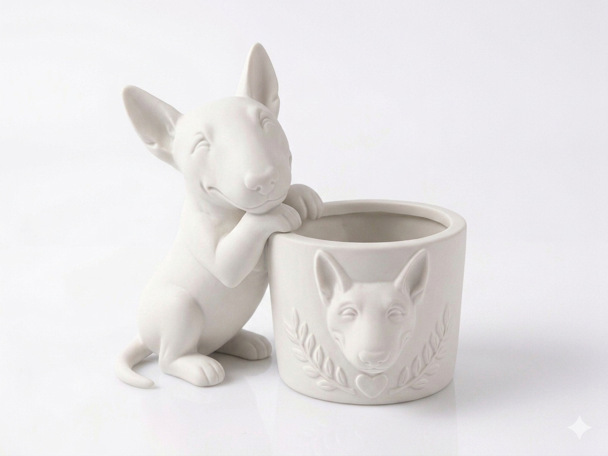 Bull Terrier Planter - Image 9