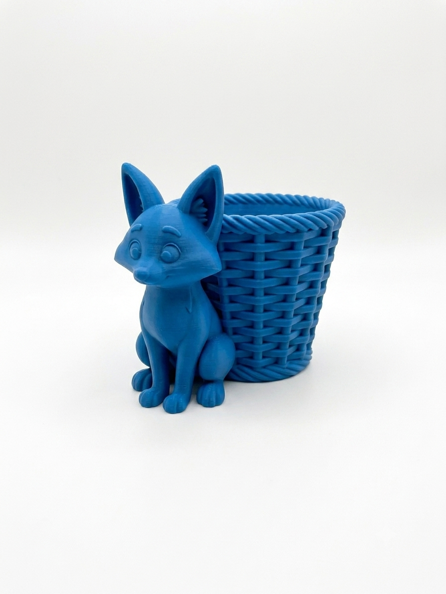 Fox Wicker Planter - Image 10