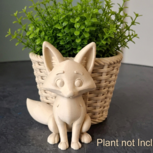 Fox Wicker Planter