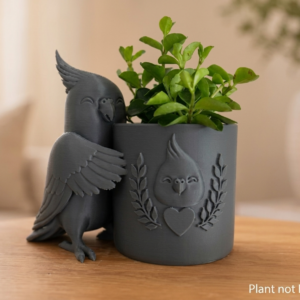 Cockatiel Planter