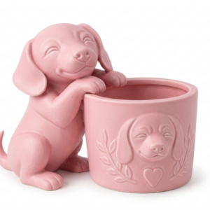 Alternative view of Beagle Planter