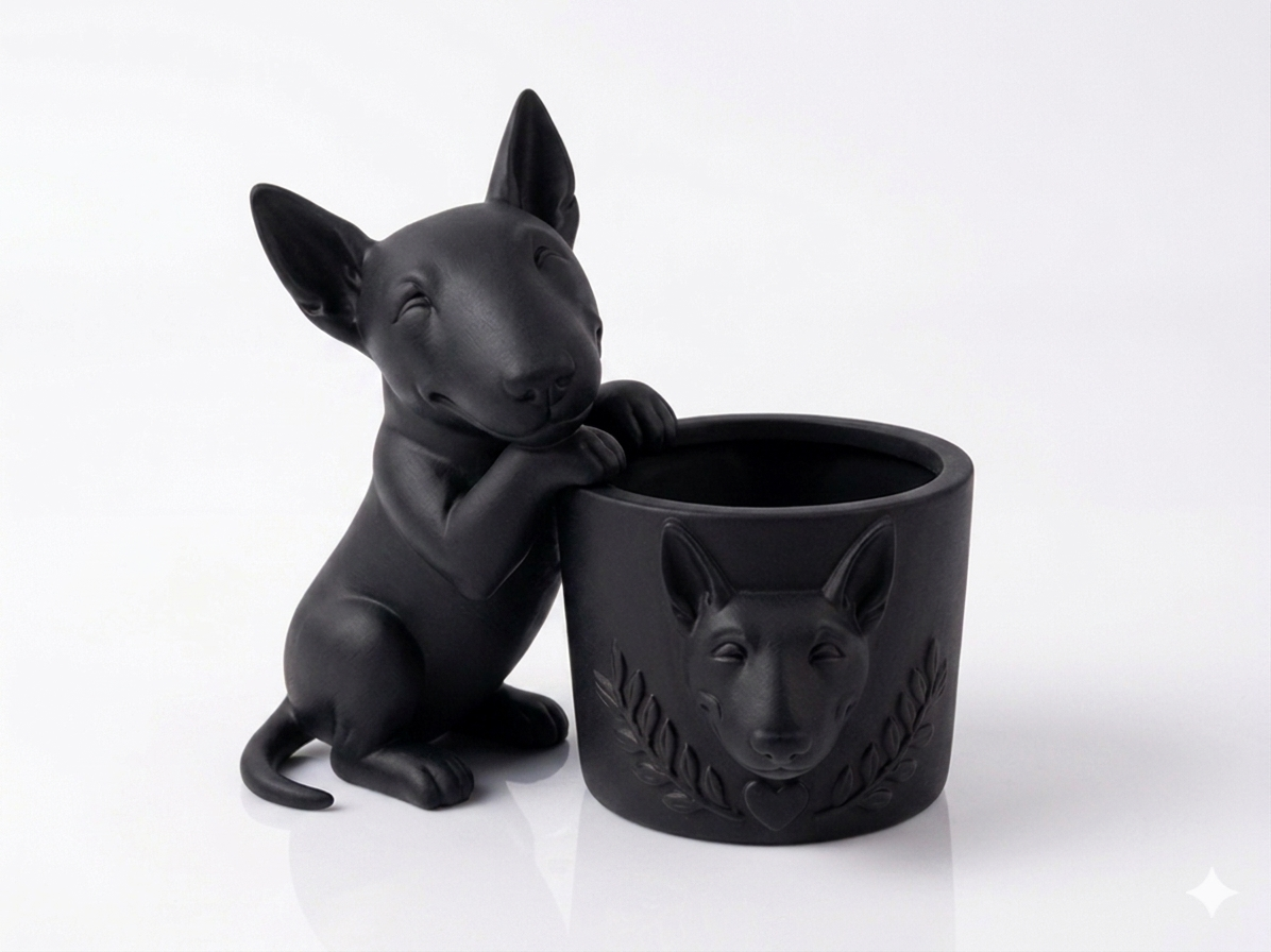Bull Terrier Planter - Image 10