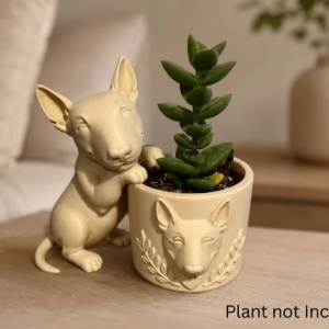 Bull Terrier Planter