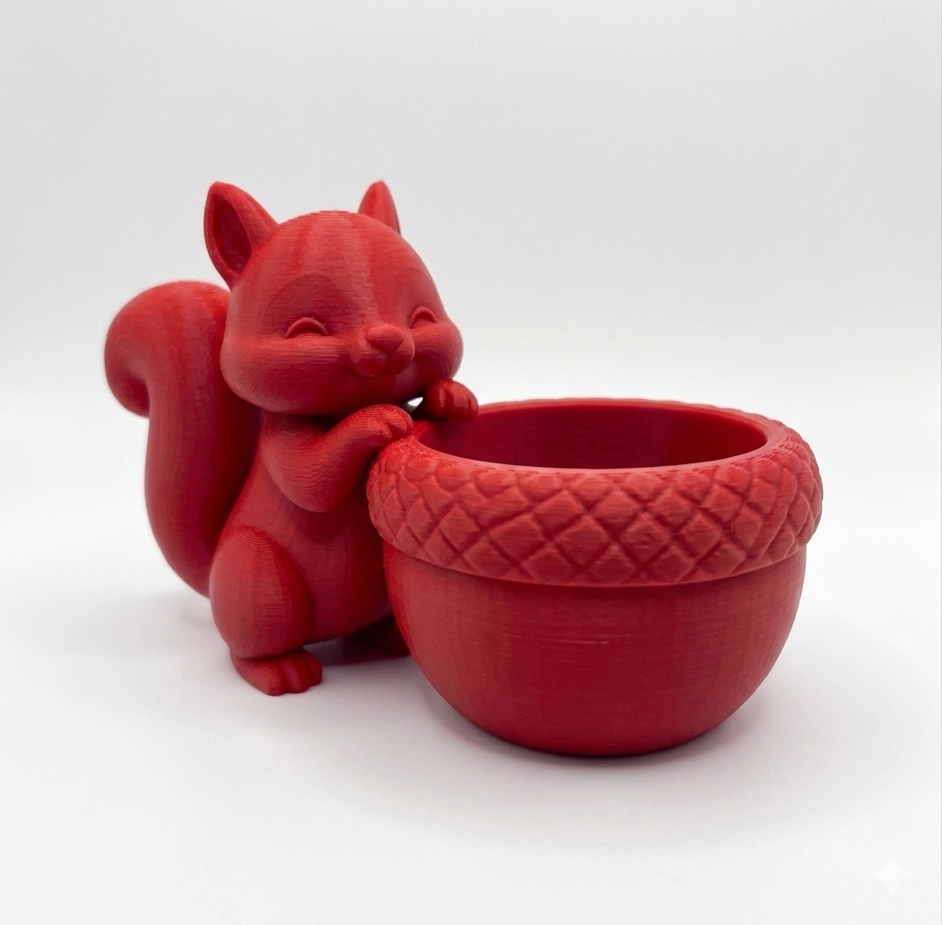 Squirrel Acorn Planter - Image 4