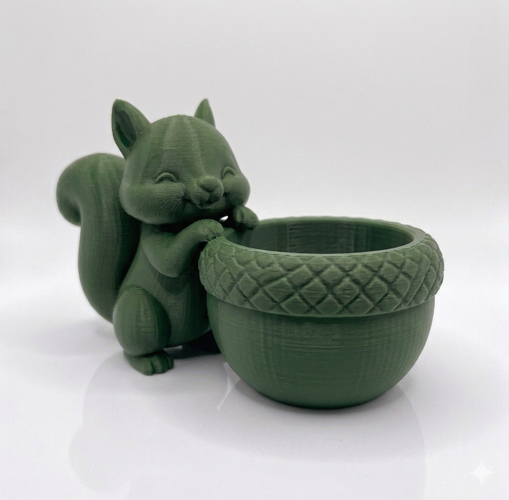 Squirrel Acorn Planter - Image 8