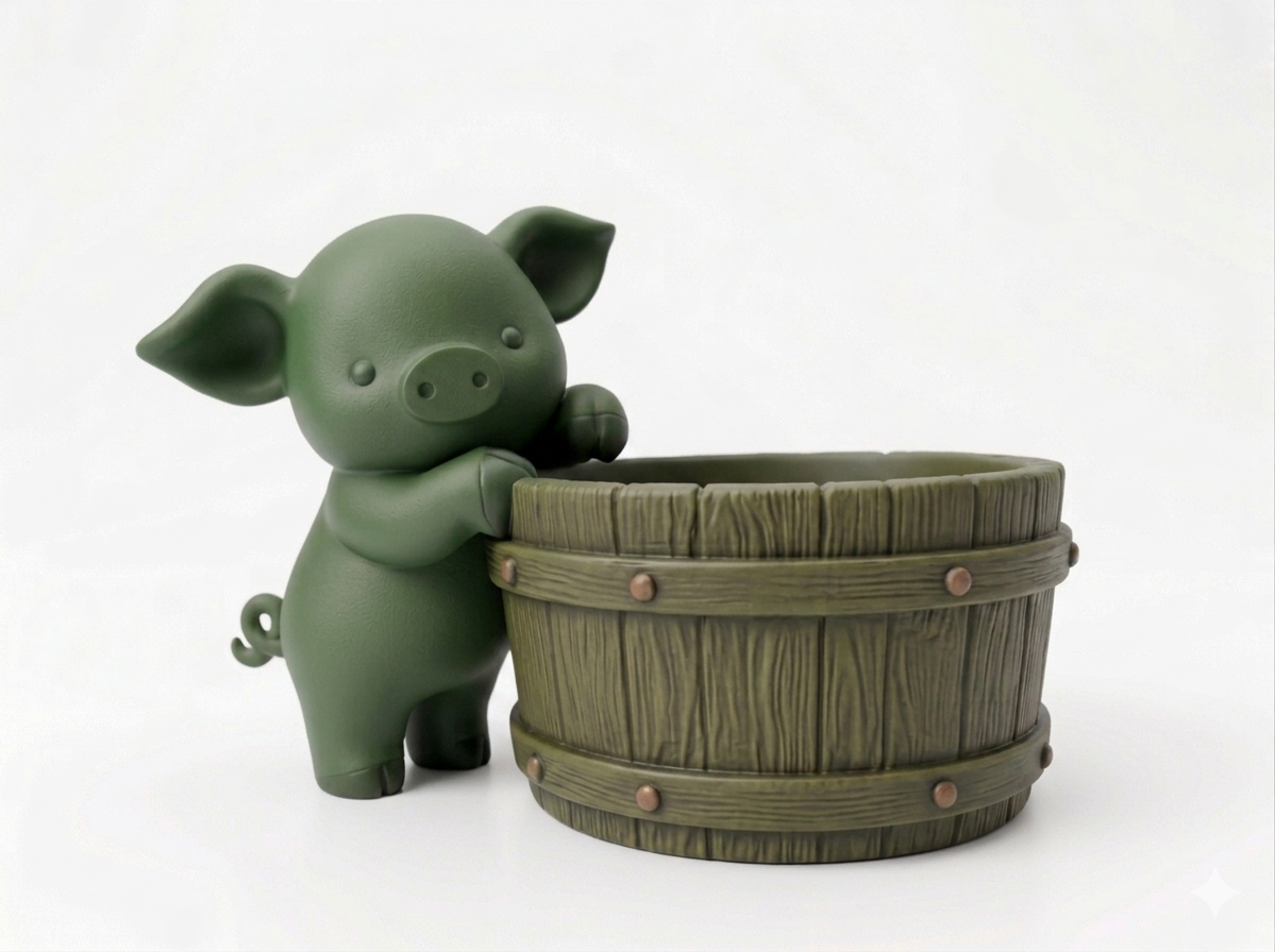 Piggy Planter - Image 6