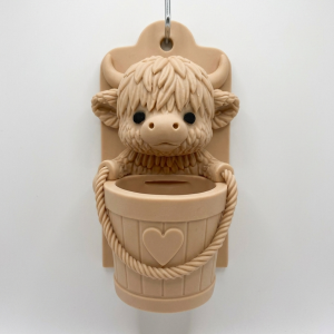 Alternative view of Wall mounted Cow with Planter