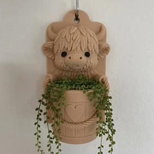 Wall mounted Cow with Planter