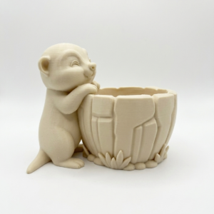 Alternative view of Meerkat Rock Planter