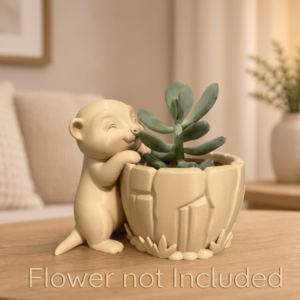 Meerkat Rock Planter