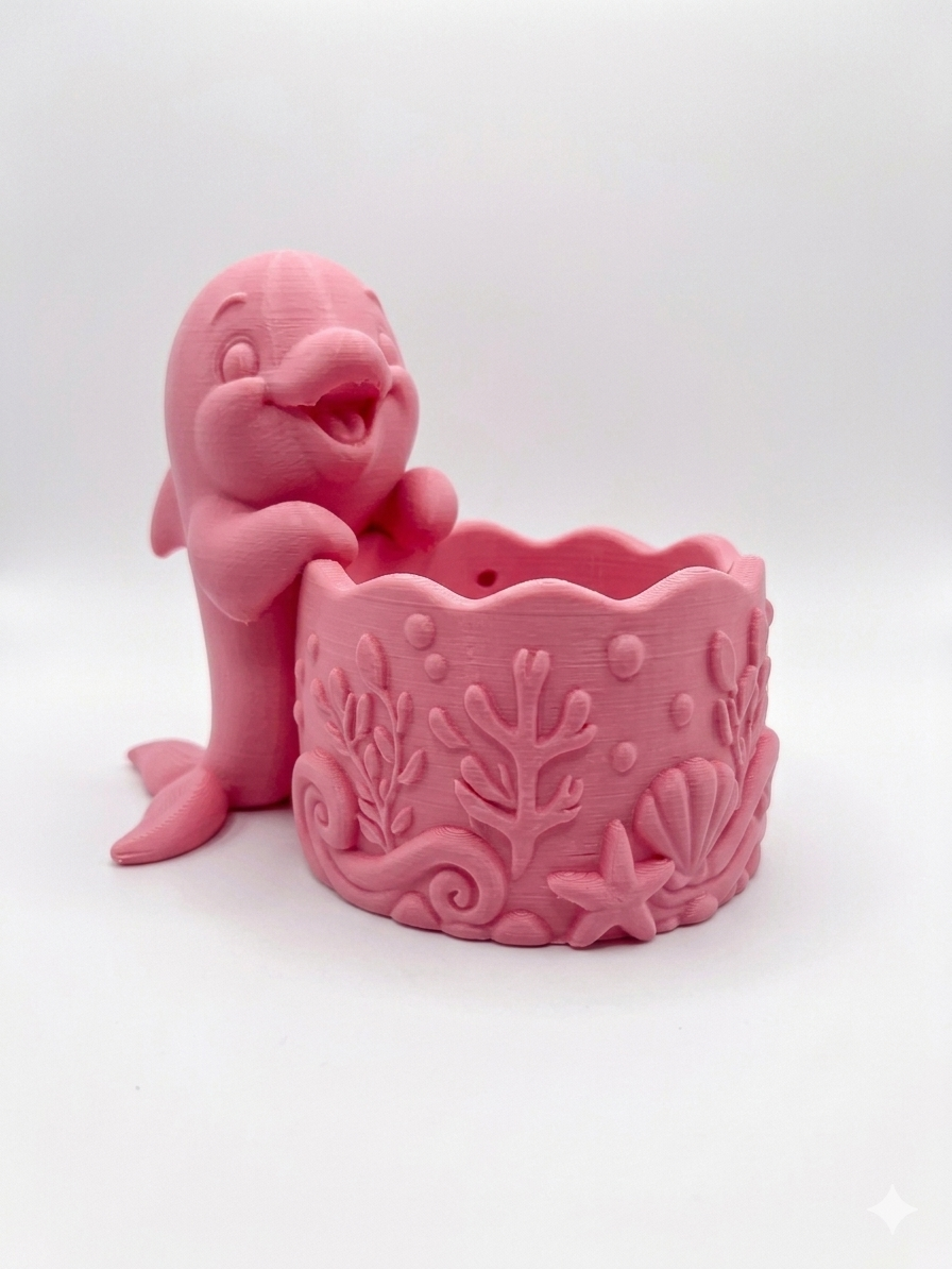The Dolphin Bloom Planter - Image 5