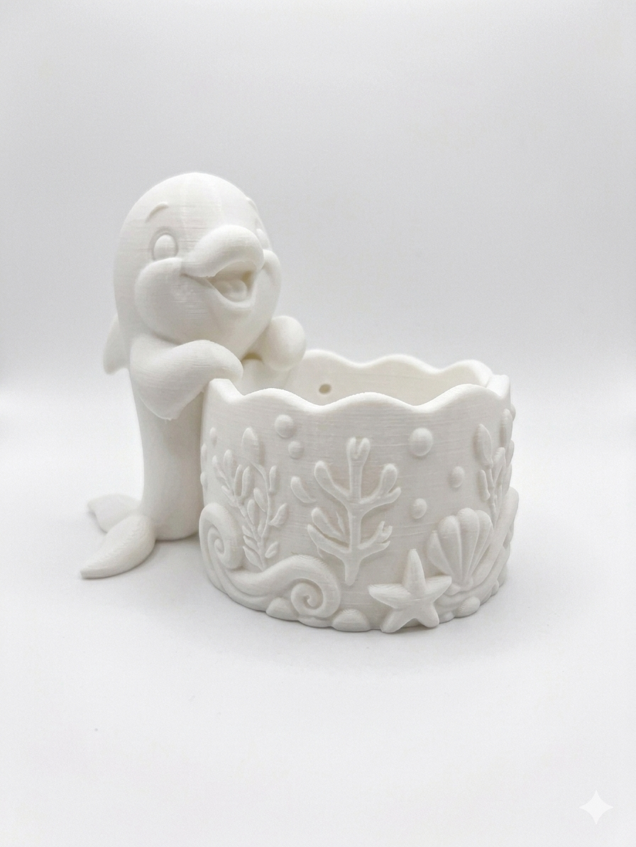The Dolphin Bloom Planter - Image 6