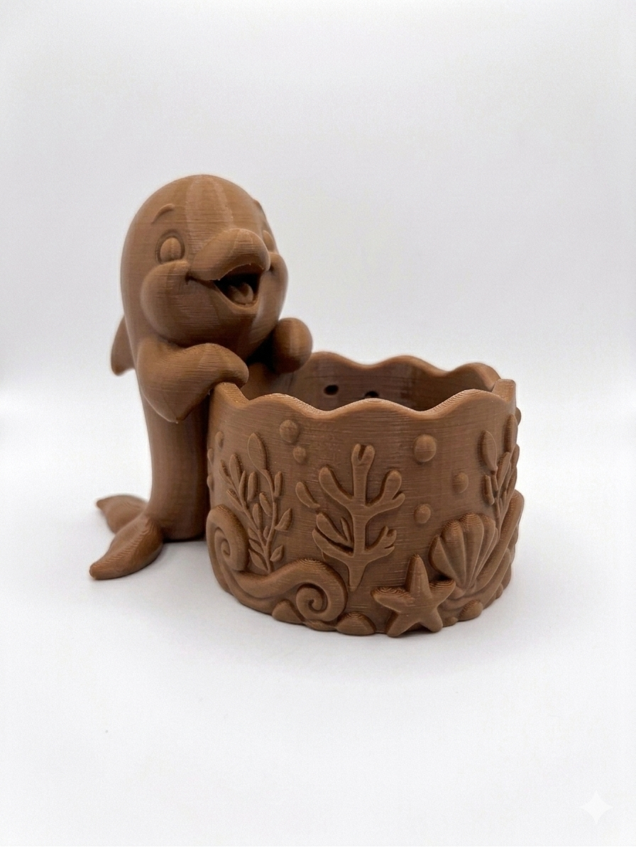 The Dolphin Bloom Planter - Image 7