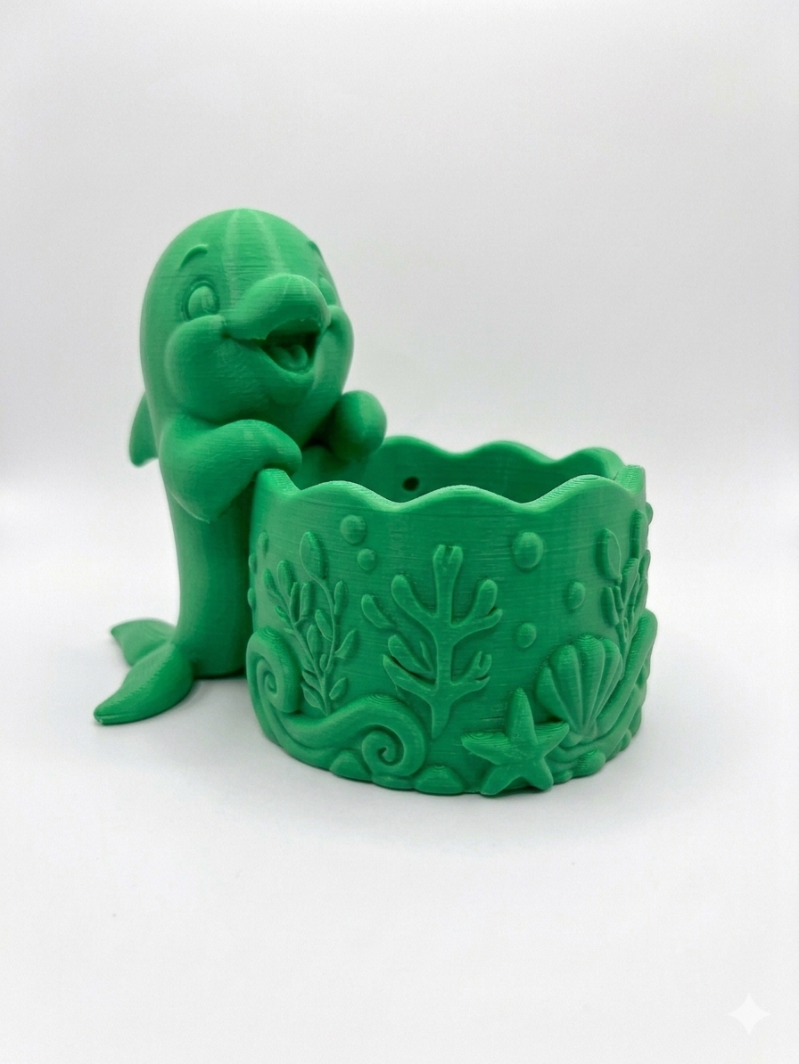 The Dolphin Bloom Planter - Image 8
