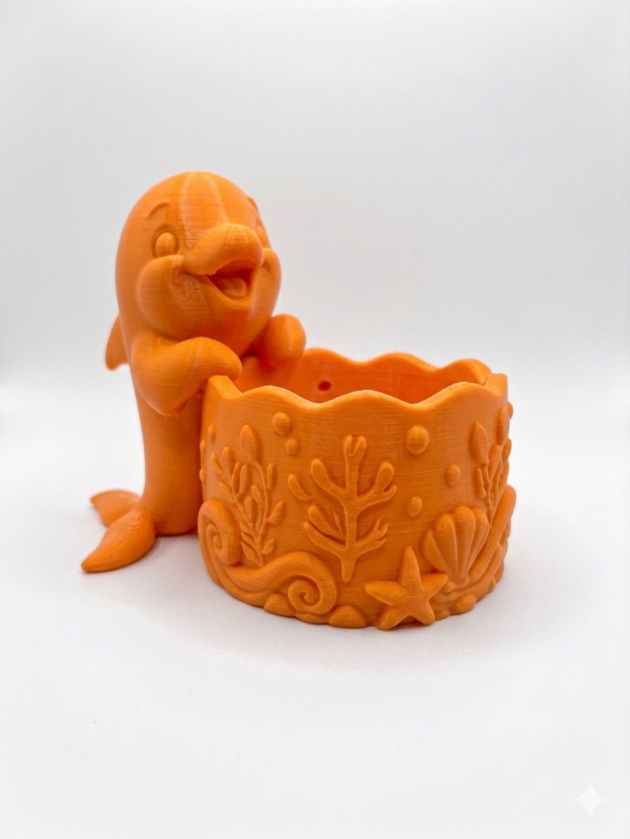The Dolphin Bloom Planter - Image 9