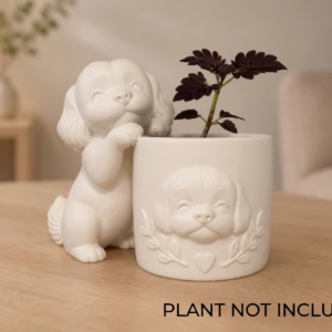 The Cavalier King Charles Spaniel Planter