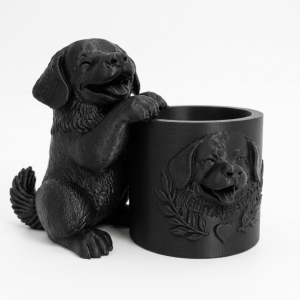 Alternative view of The Bernese Mountain Dog Planter