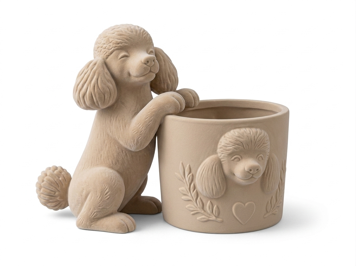 Poodle Planter - Image 2