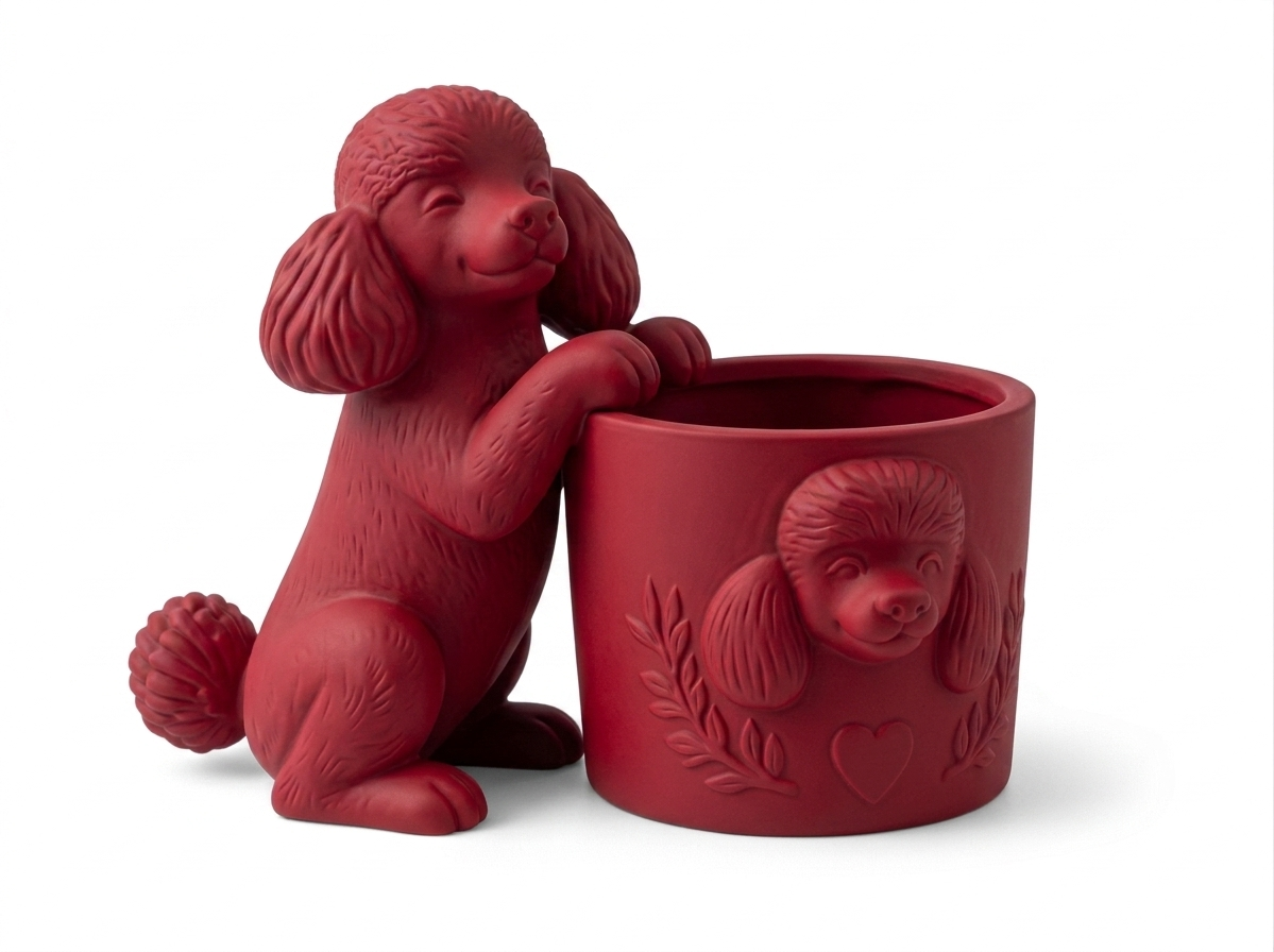 Poodle Planter - Image 4
