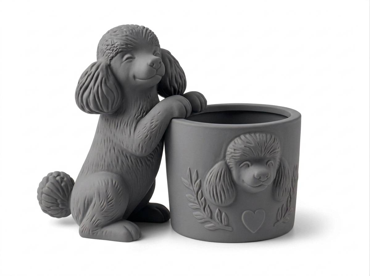 Poodle Planter - Image 10