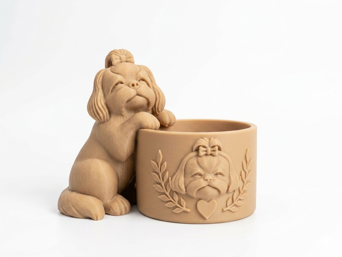Shih Tzu Planter - Image 3