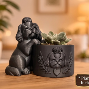 Shih Tzu Planter