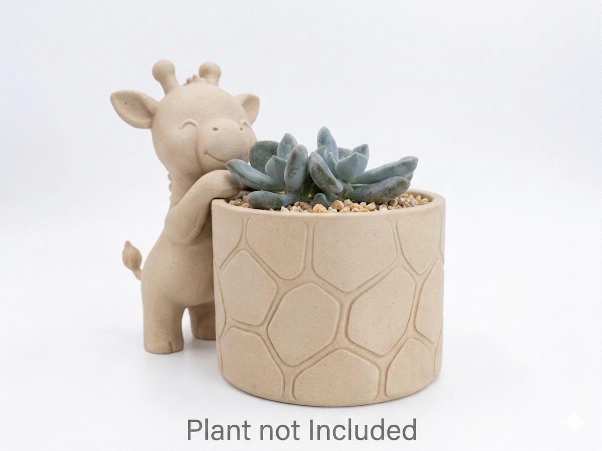 The Towering Tendril: Giraffe Planter