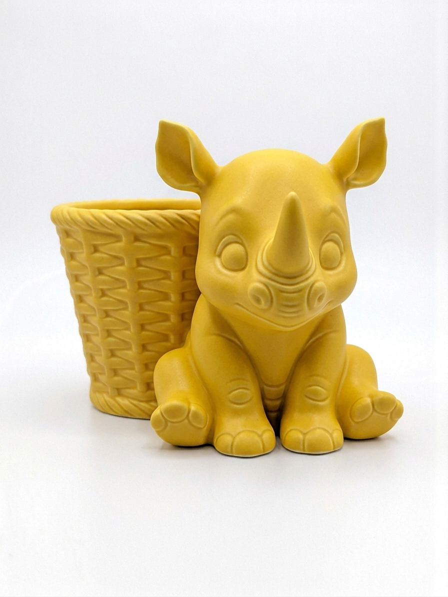 Rhino Wicker Planter - Image 12
