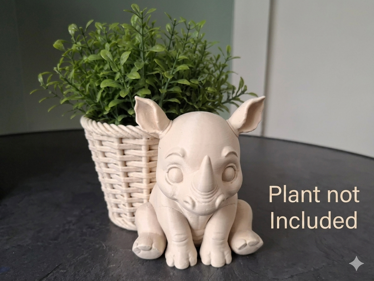 Rhino Wicker Planter - Image 13