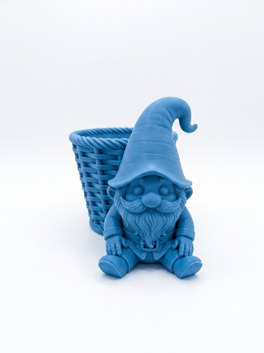 The Gnome Wicker Planter - Image 2