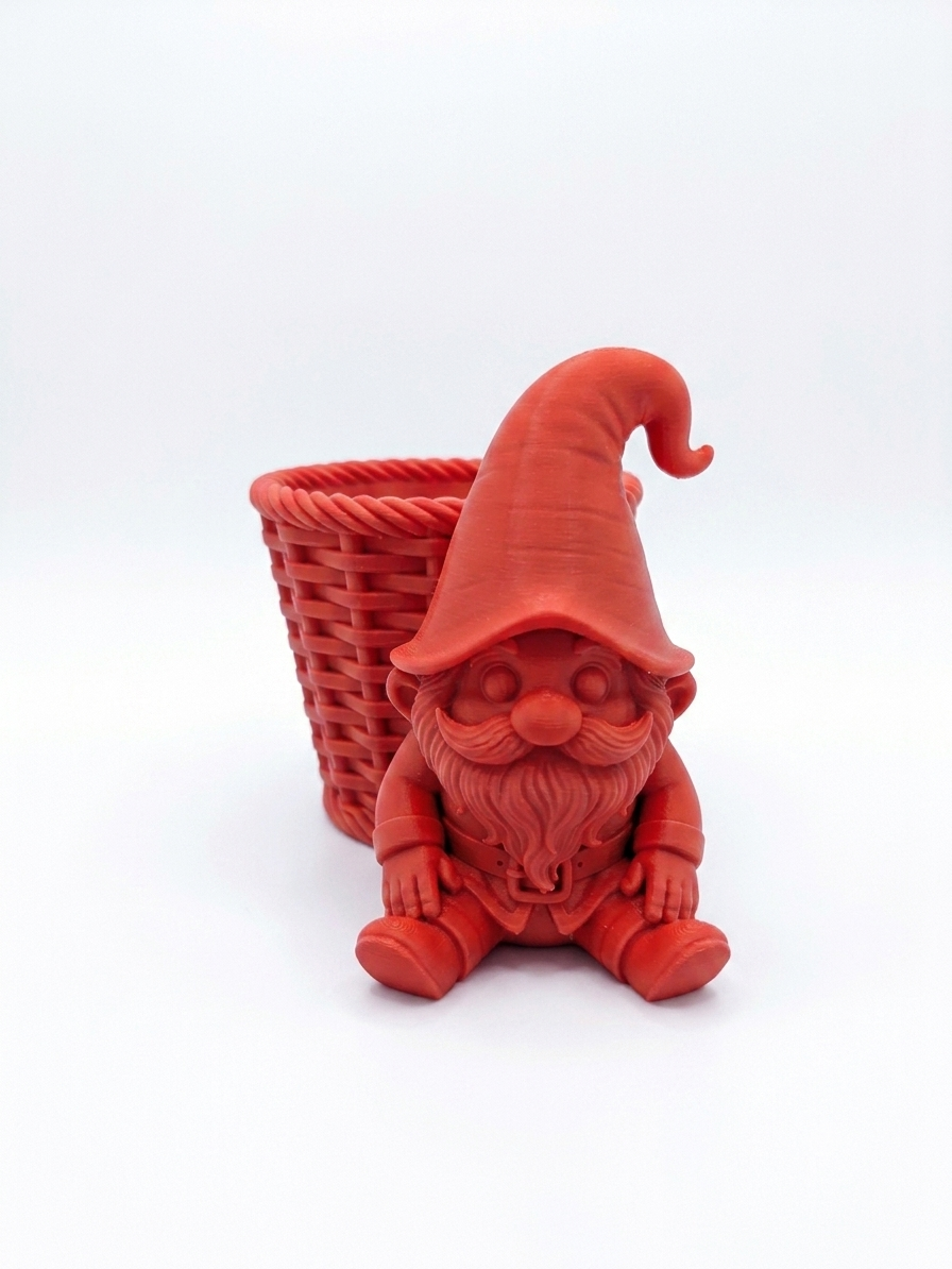The Gnome Wicker Planter - Image 3
