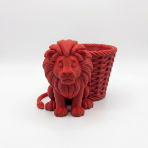 Alternative view of Lion Planter