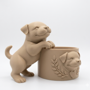 Alternative view of Rottweiler Planter