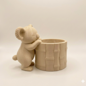 Alternative view of Koala Bamboo Planter