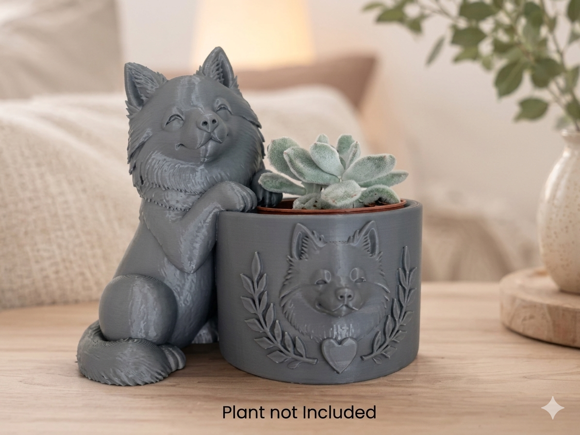 Pomsky Planter