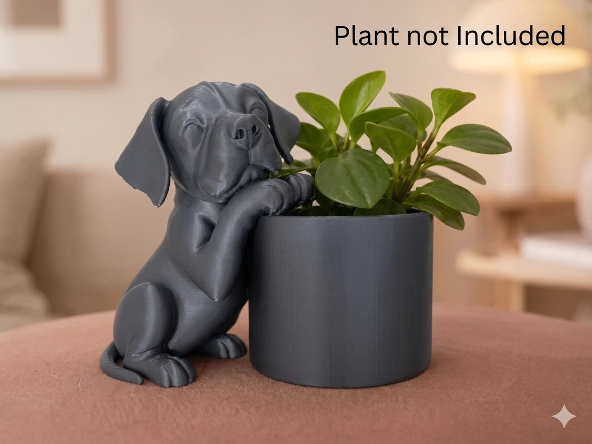 Great Dane Planter