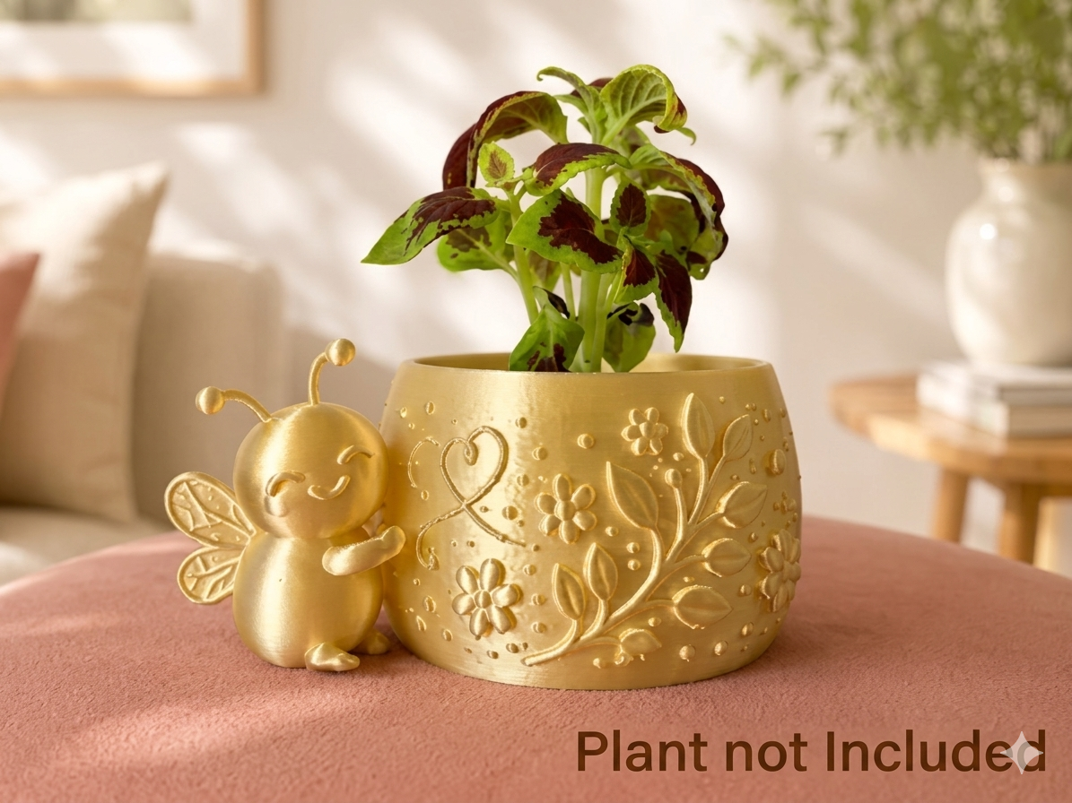 🐝 The "Sweet as Honey" Cute Bee Planter