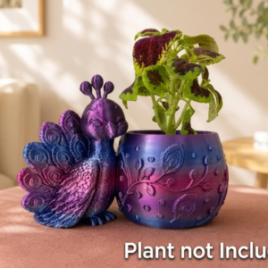 Cute Peacock Planter