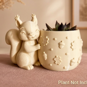 🐿️ Cute Squirrel Planter