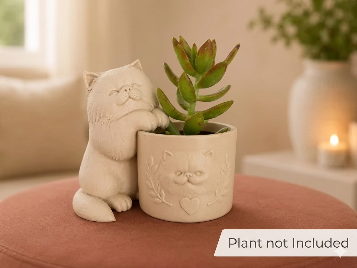 Persian Cat Planter