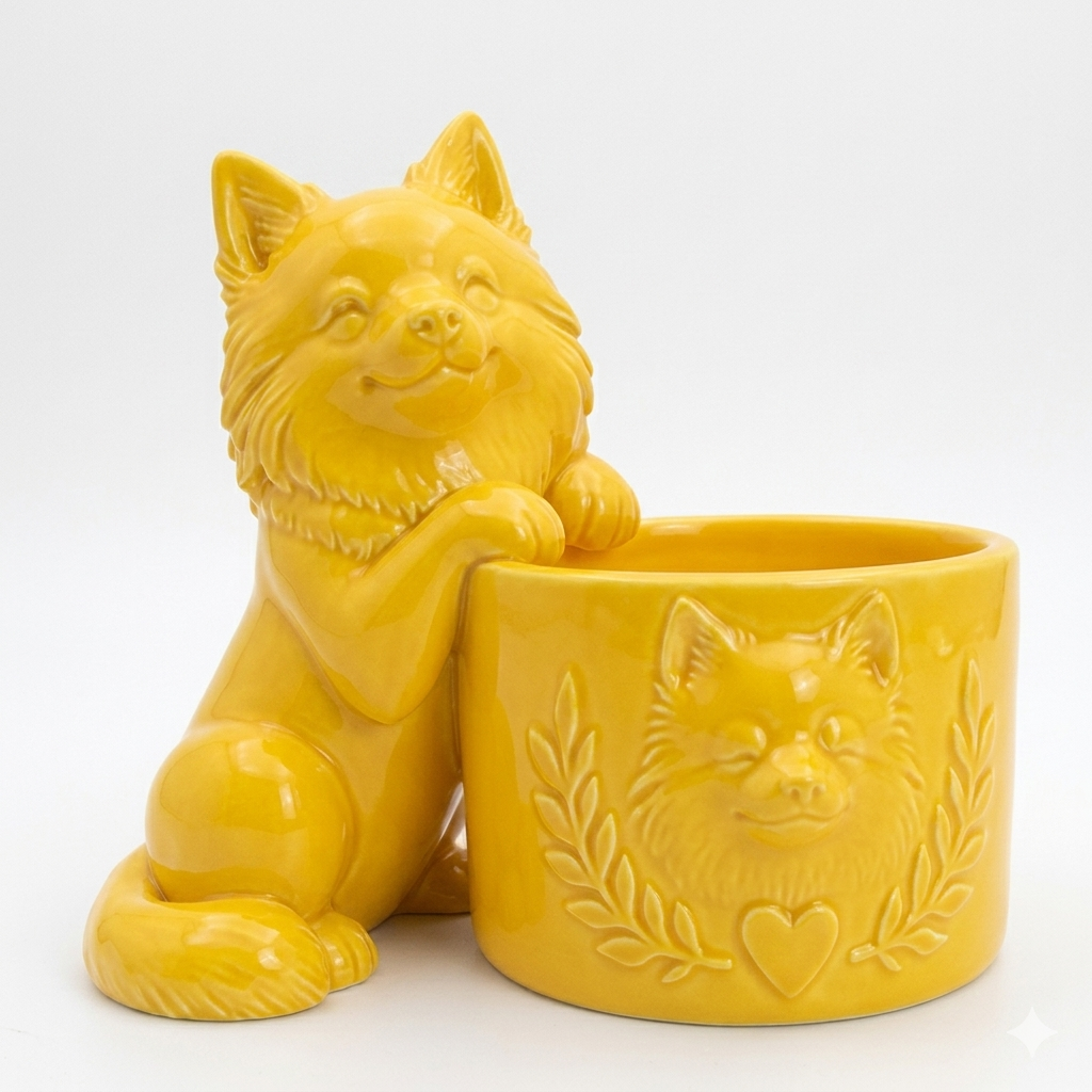 Pomsky Planter - Image 14